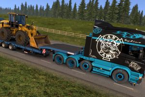 trucks, Scania, Euro Truck Simulator 2, Video games