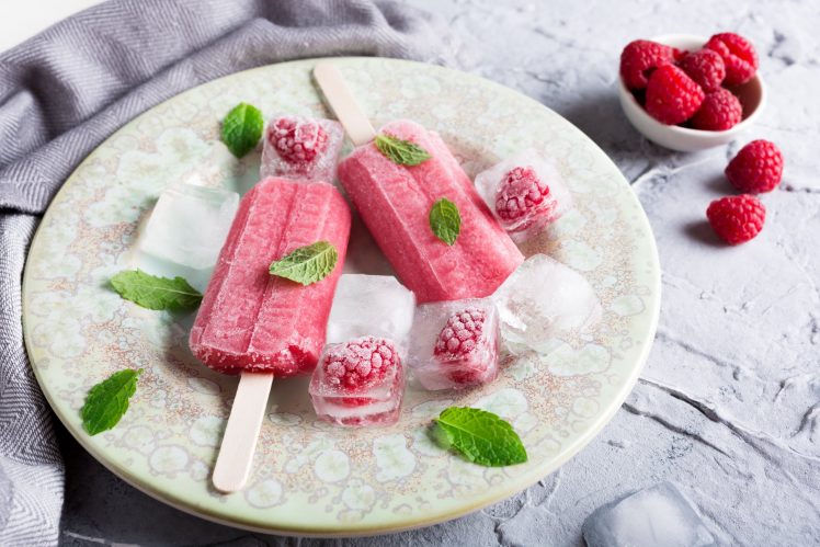 ice cream, Fruit, Food, Raspberry Pi, Ice cubes, Popsicle HD Wallpaper Desktop Background