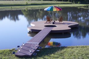 guitar, Pier, Sunshade, Water, Deck chairs