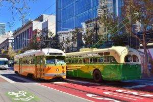street, City, Cityscape, Vintage, Traffic, Vehicle, Buses