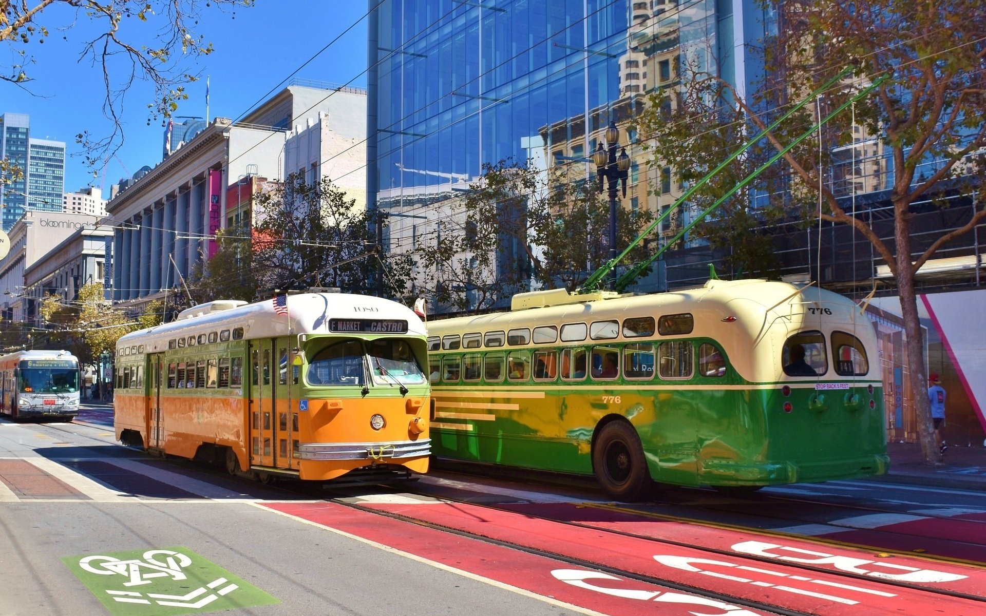 street, City, Cityscape, Vintage, Traffic, Vehicle, Buses Wallpaper