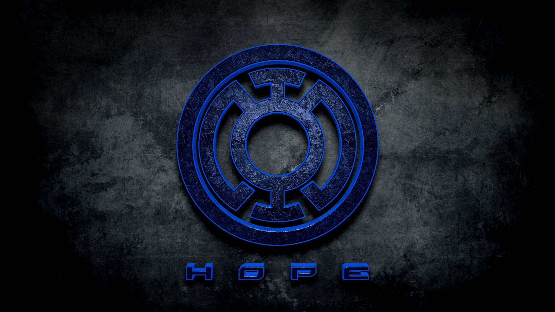 Green Lantern, Blue Lantern, DC Comics, Logo Wallpaper