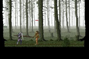 knight, A Bastards Tale, Pixel art, Forest, Video games