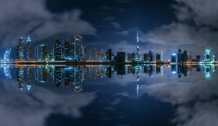 urban, Lake, Cityscape, Dubai, United Arab Emirates Wallpapers HD ...