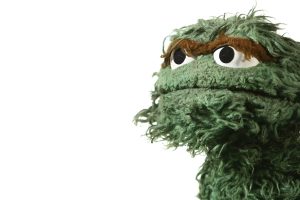 Oscar The Grouch, Toy, Simple background, Multiplication