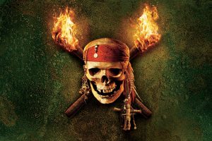 Jack Sparrow, Pirates, Skull, Pirates of the Caribbean, Fire, Head band