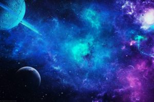 Funerium, Space, 3D, Galaxy, Stars, Colorful