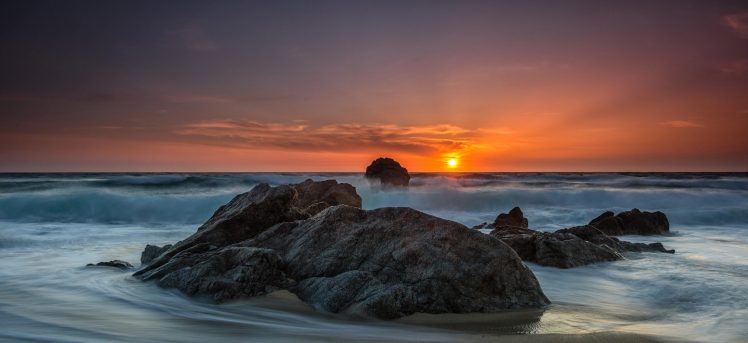 coast, Sunlight, Rocks HD Wallpaper Desktop Background