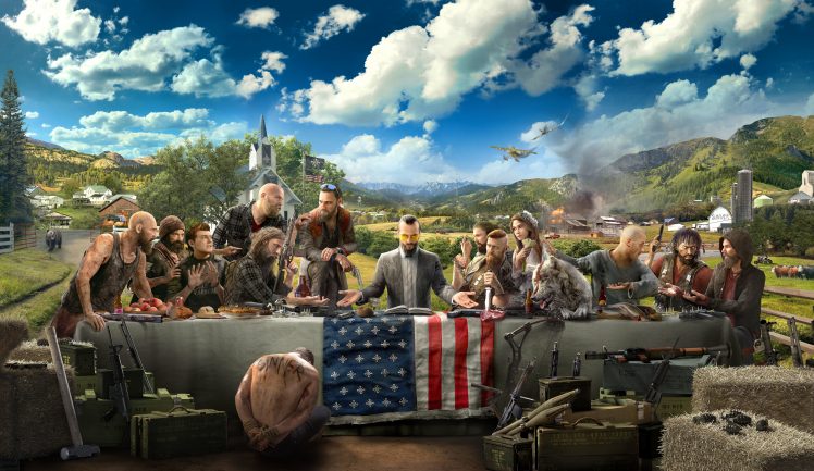 Far Cry 5, Video games, USA, Ubisoft, Far Cry HD Wallpaper Desktop Background