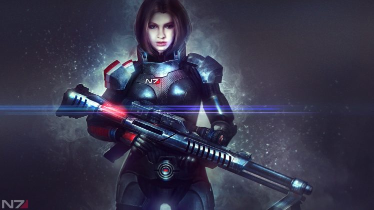 alexandra shepard, Video games, Mass Effect HD Wallpaper Desktop Background