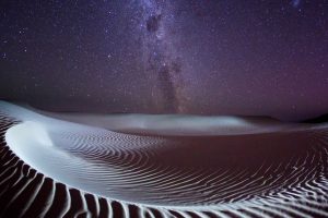 desert, Night, Stars, Milky Way, Nature