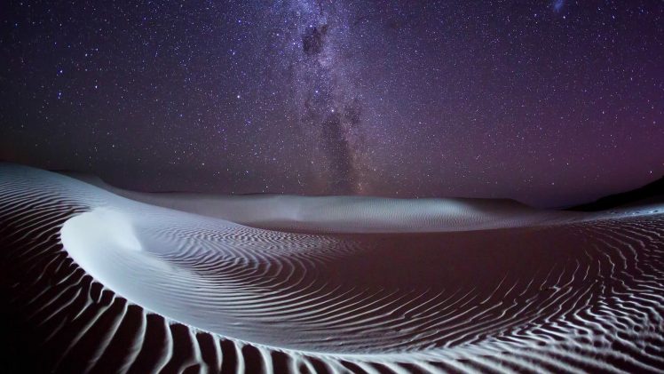 desert, Night, Stars, Milky Way, Nature HD Wallpaper Desktop Background