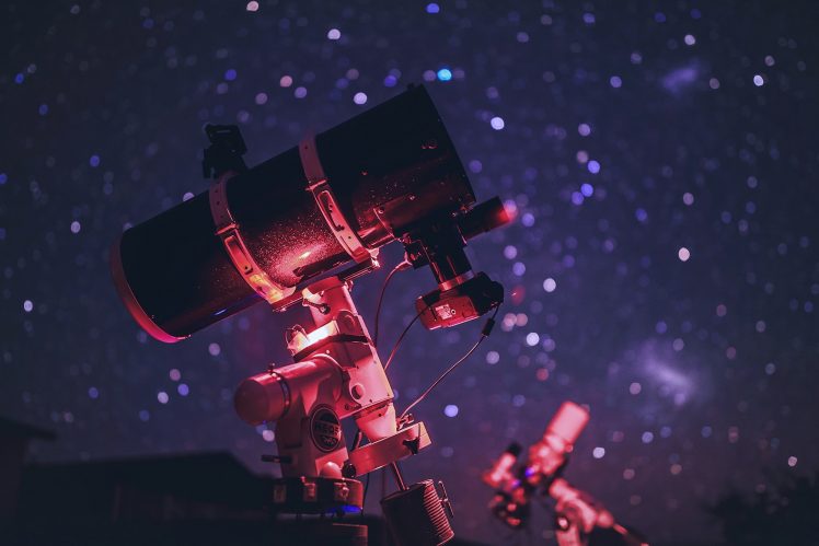 urban, Stars, Telescope HD Wallpaper Desktop Background