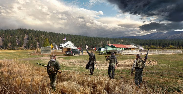 Far Cry 5, Video games, USA, Ubisoft, Far Cry HD Wallpaper Desktop Background