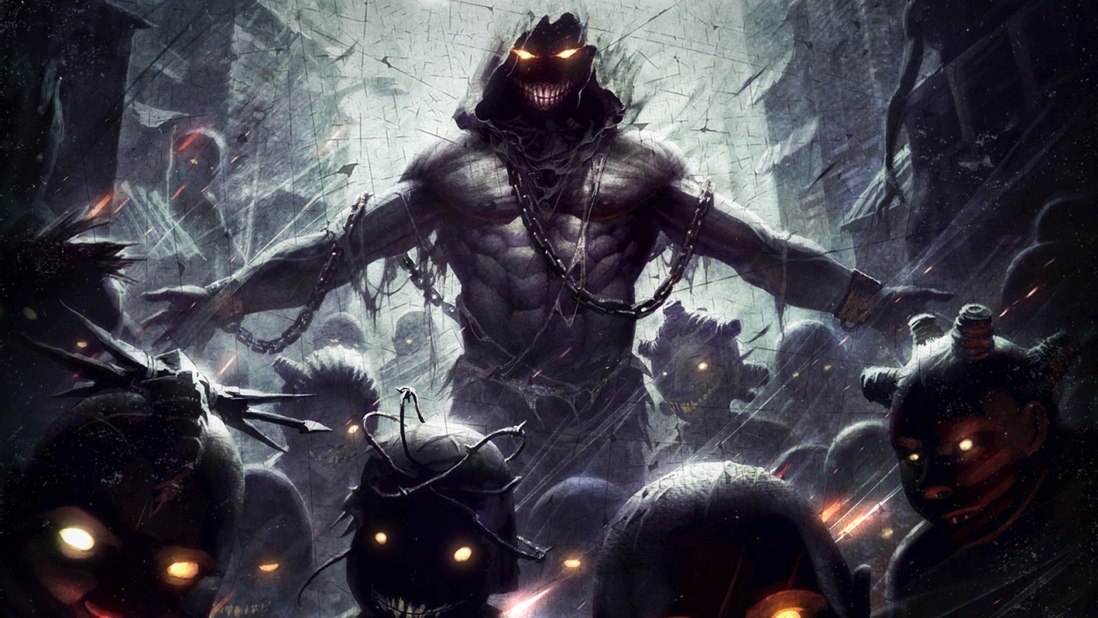 demon, Disturbed Wallpaper