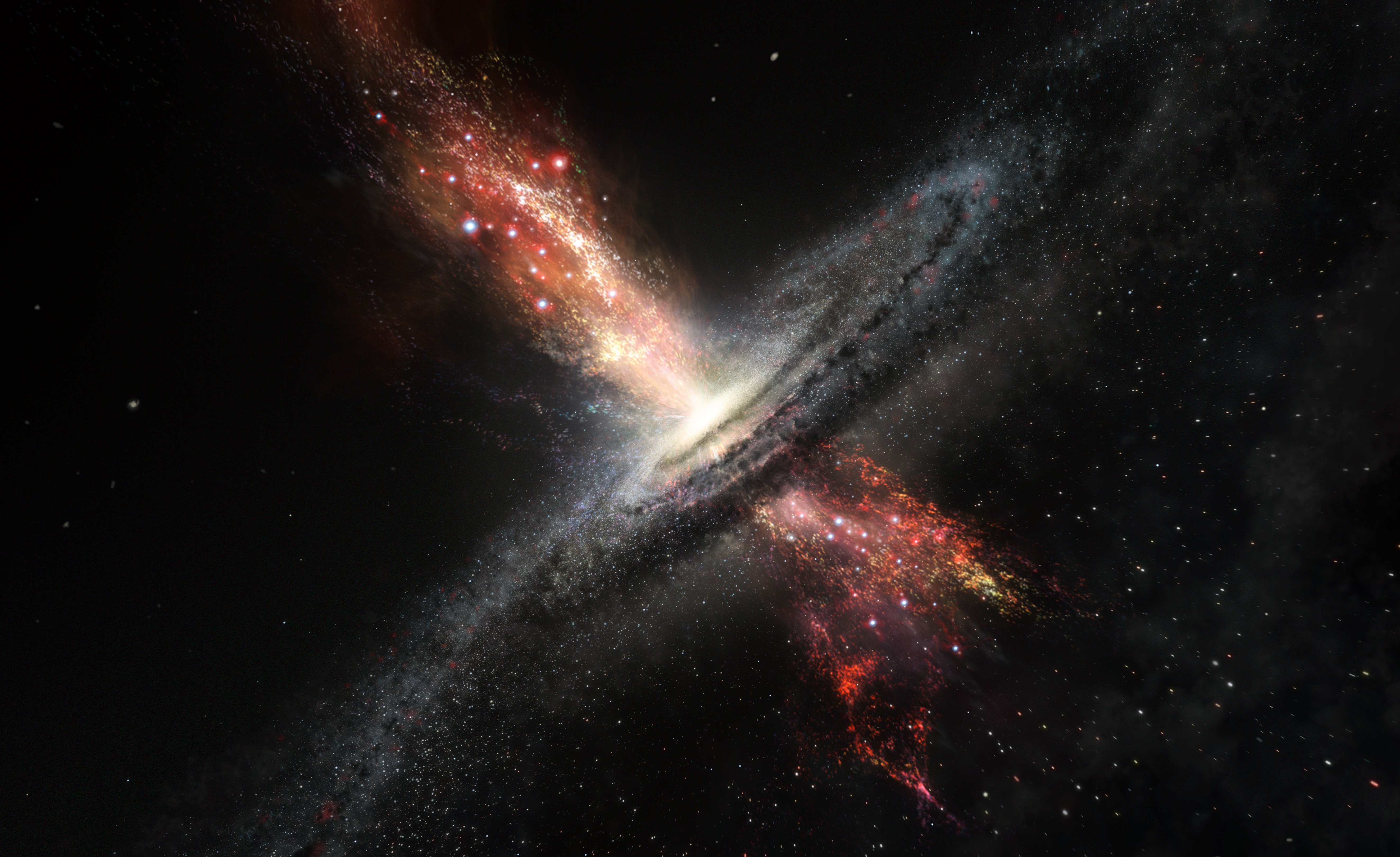 Spitzer Space Telescope, Space, Galaxy, NASA Wallpaper