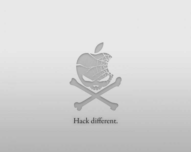 hackers, Anonymous, Skull and bones, Apple Inc. HD Wallpaper Desktop Background