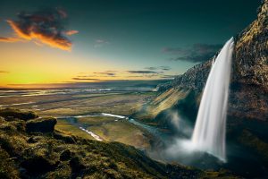 nature, Landscape, Fall, Horizon, Iceland