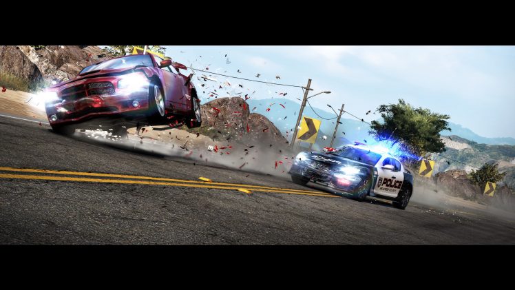Need for Speed, Crash, Car, Dodge, Mazda RX 8 HD Wallpaper Desktop Background