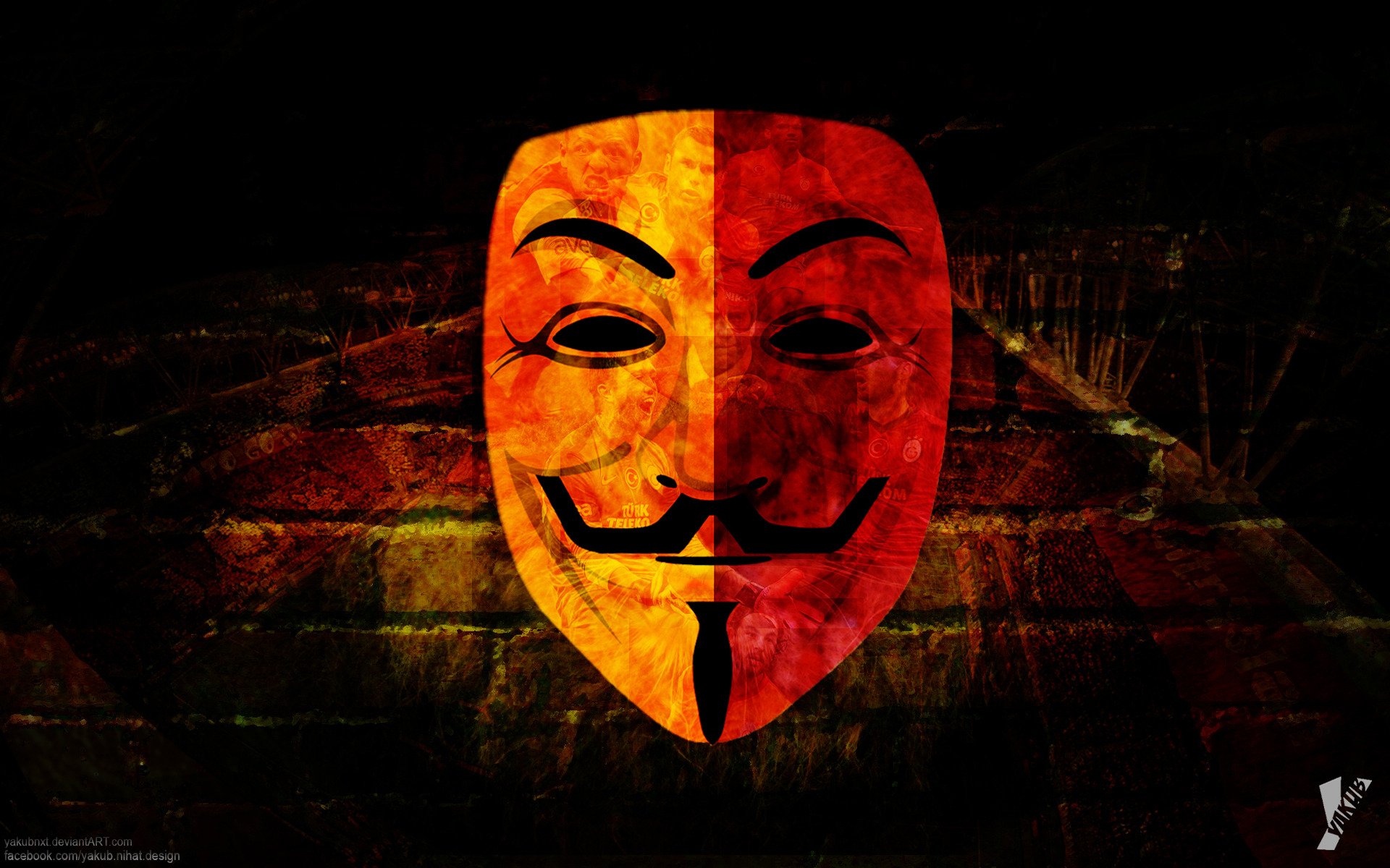 Anonymous, Hacking Wallpaper