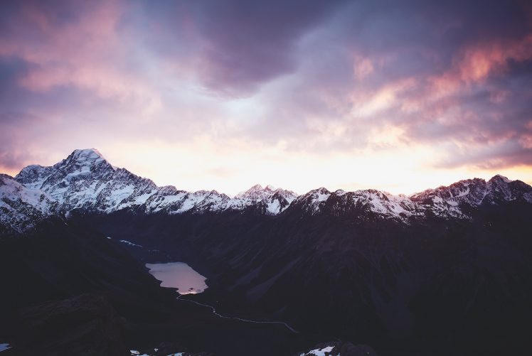 nature, Landscape, Mountains, Lake, Sky HD Wallpaper Desktop Background