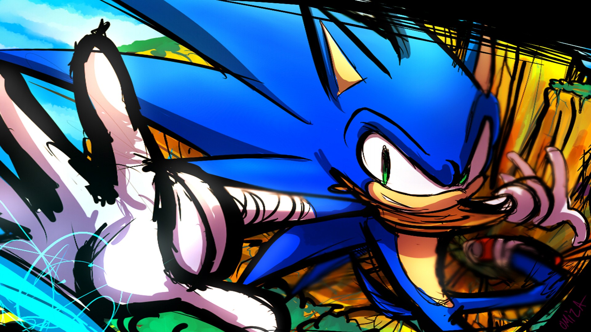 Sonic Hedgehog Screensaver