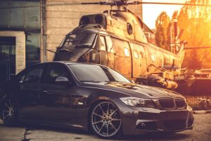 car, Race cars, Aircraft, Night, BMW, Helicopter