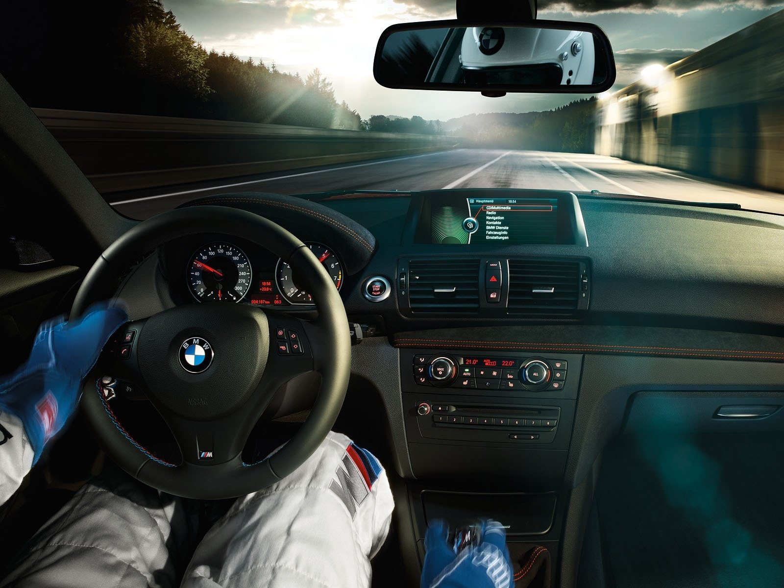 car interior, BMW Wallpaper