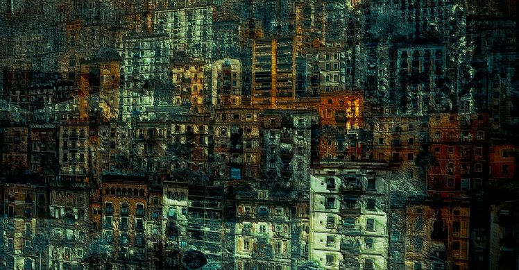 landscape, House, Reflection, Barcelona, Spain HD Wallpaper Desktop Background