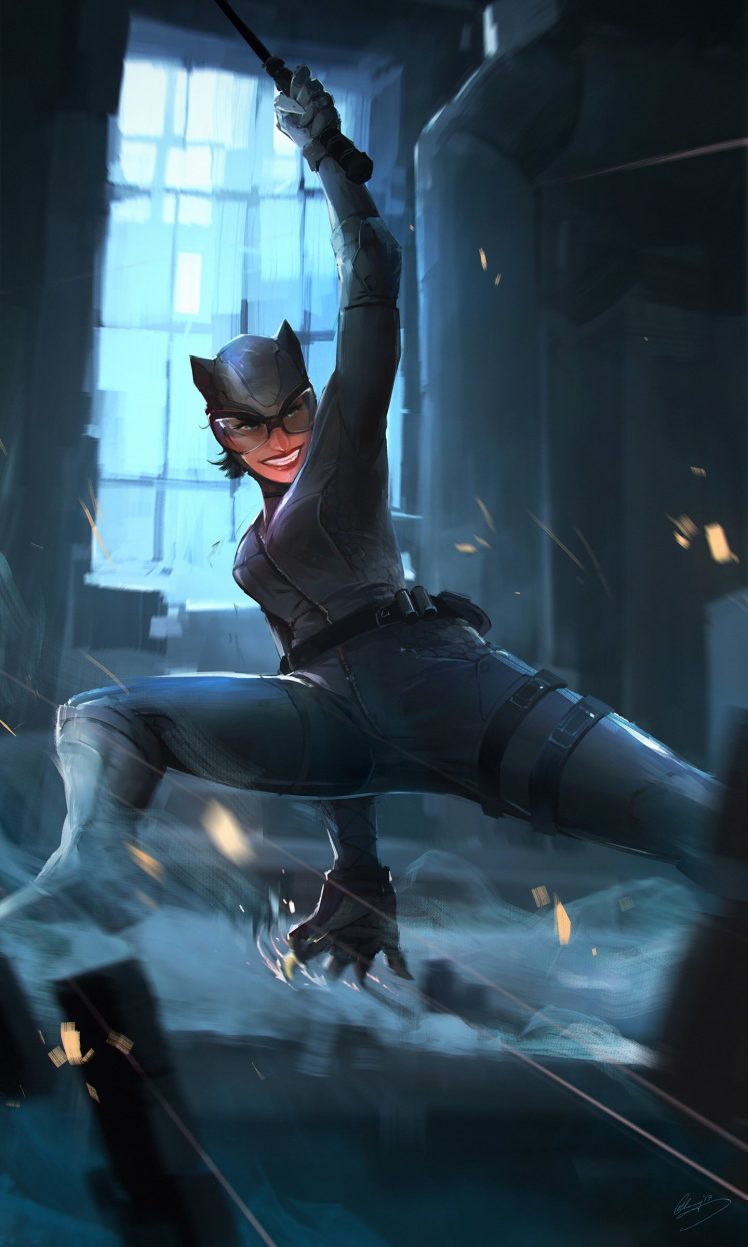 warrior, Catwoman HD Wallpaper Desktop Background