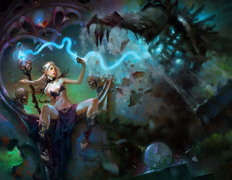 fantasy art, Magic HD Wallpaper Desktop Background