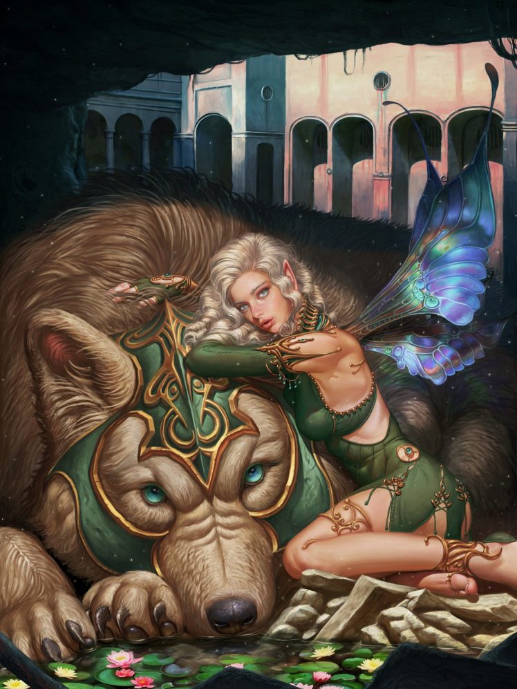 fairies, Fantasy art HD Wallpaper Desktop Background