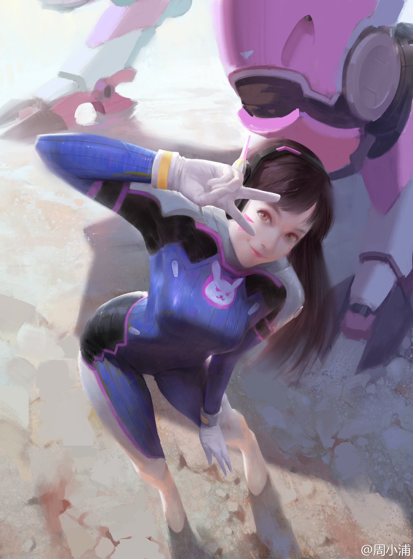 Overwatch, D.Va (Overwatch) Wallpaper