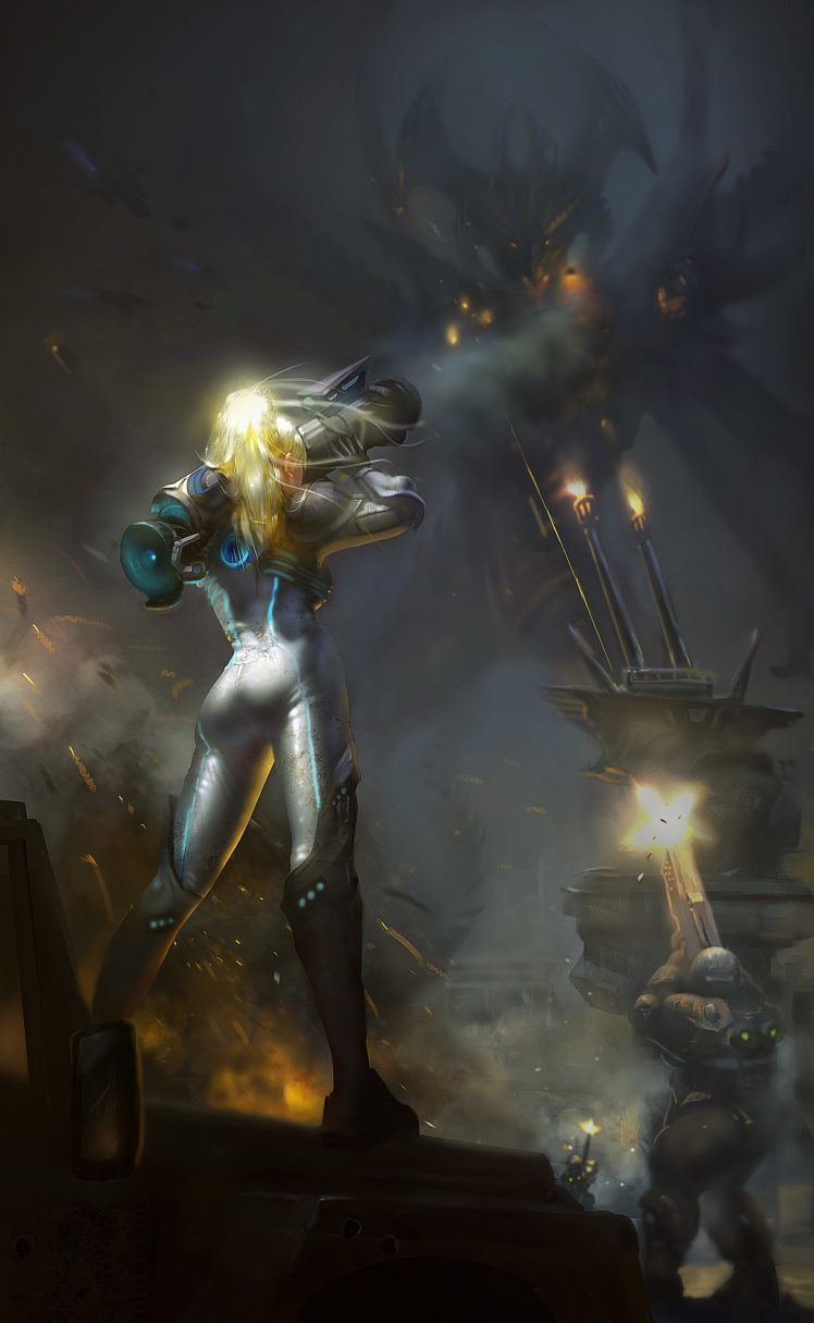 Nova, Gun, Heroes of the storm HD Wallpaper Desktop Background