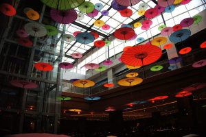 Japanese umbrella, Colorful, Asian architecture, Japan