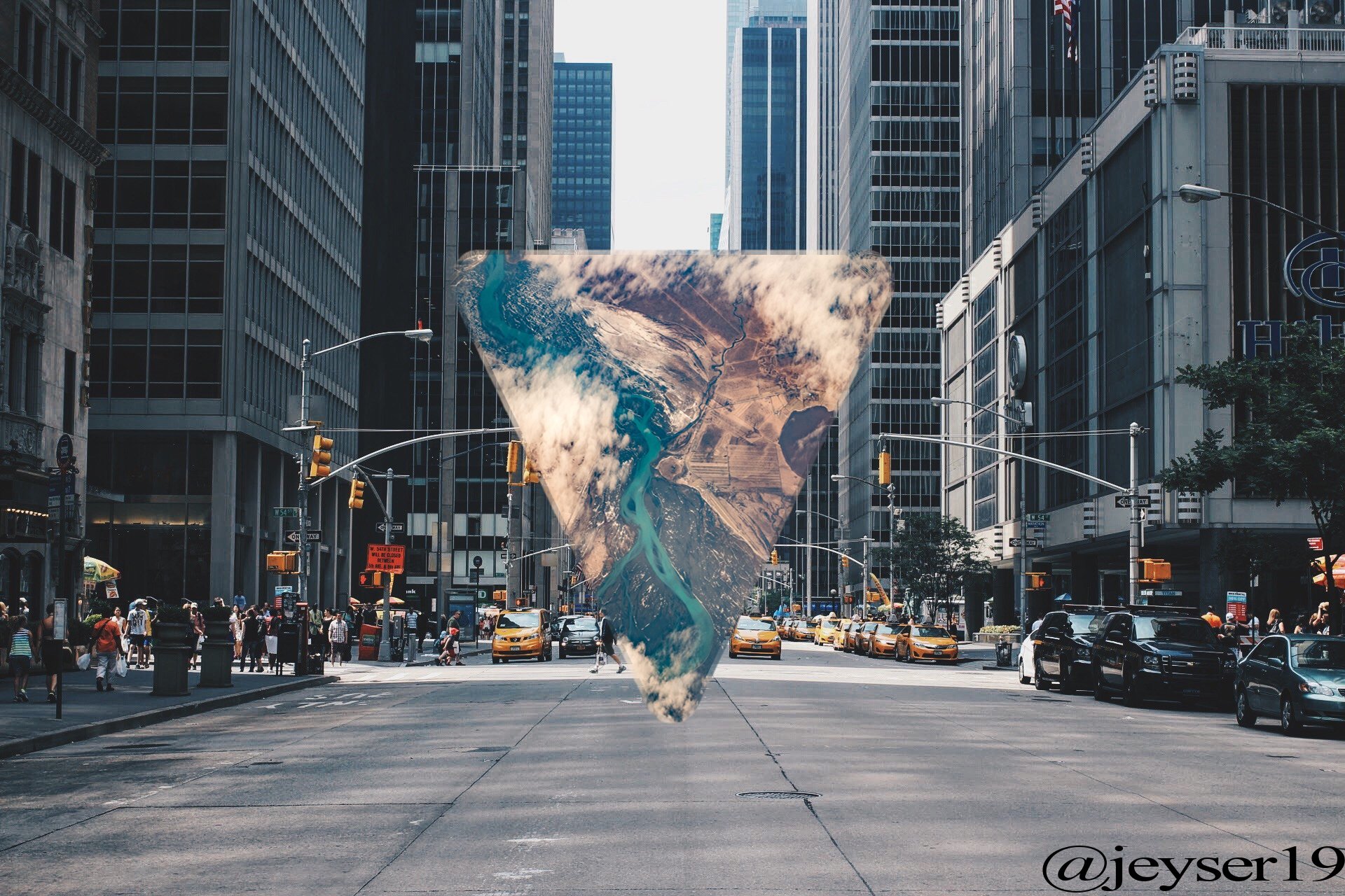 triangle, Digital art Wallpaper