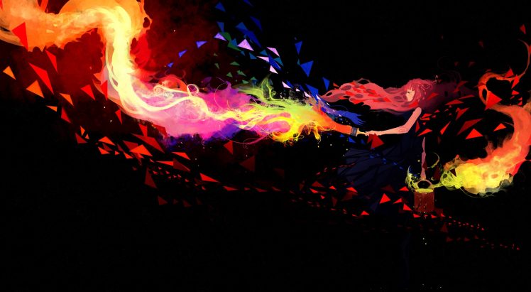 Nano Mortis, Artwork, Colorful HD Wallpaper Desktop Background