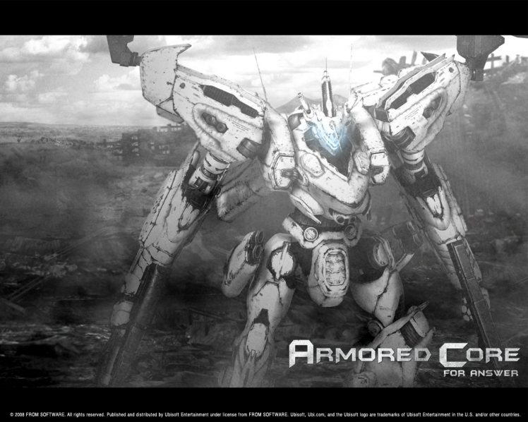 Armored Core, Old games, 3D HD Wallpaper Desktop Background