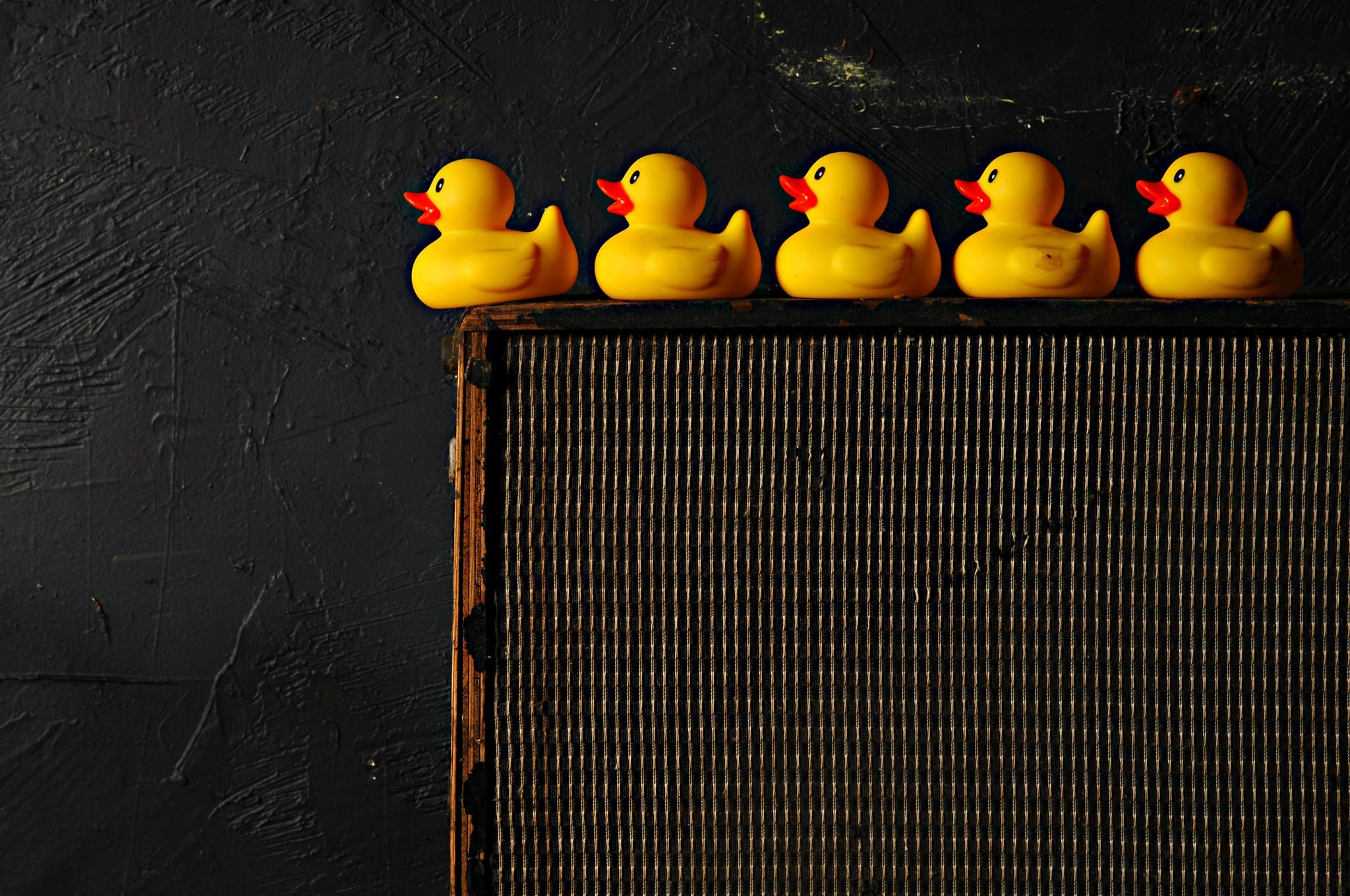 rubber ducks, Still life Wallpaper
