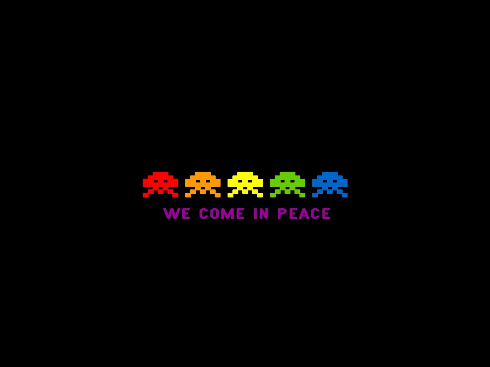 retro games, Space Invaders Wallpaper