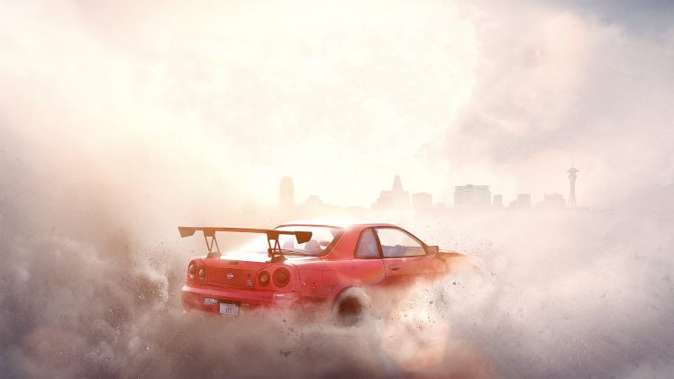 Need for Speed, Need for Speed: Payback, Nissan Skyline GT R R34, Cityscape HD Wallpaper Desktop Background