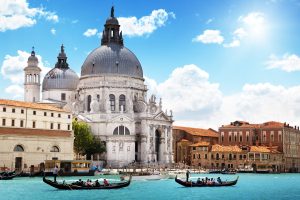 Venice, Italy, Cityscape, Gondolas, Water