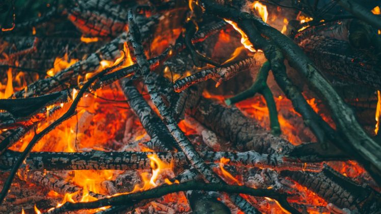 bonfires, Fire HD Wallpaper Desktop Background