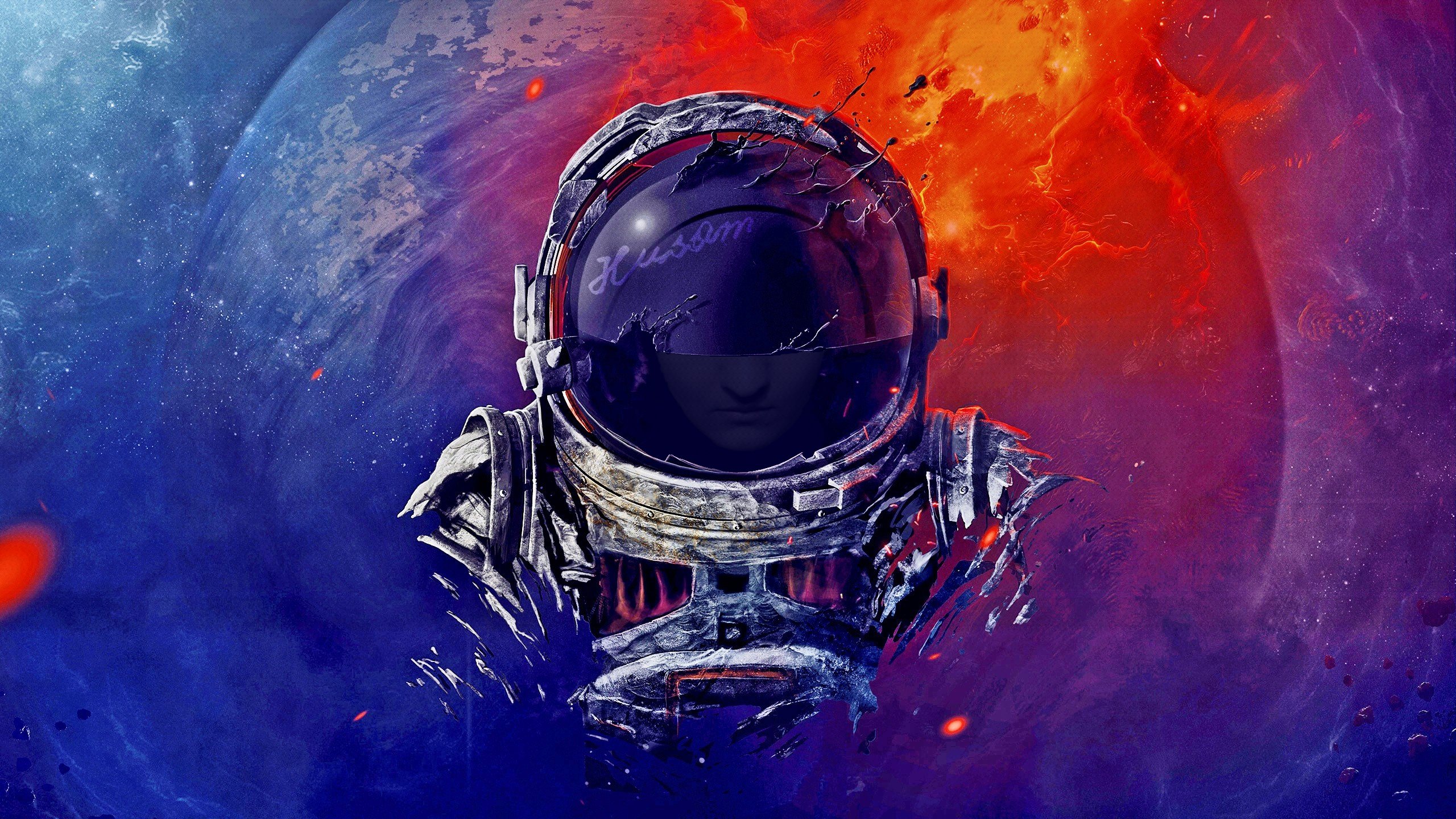 astronaut, Science fiction Wallpaper