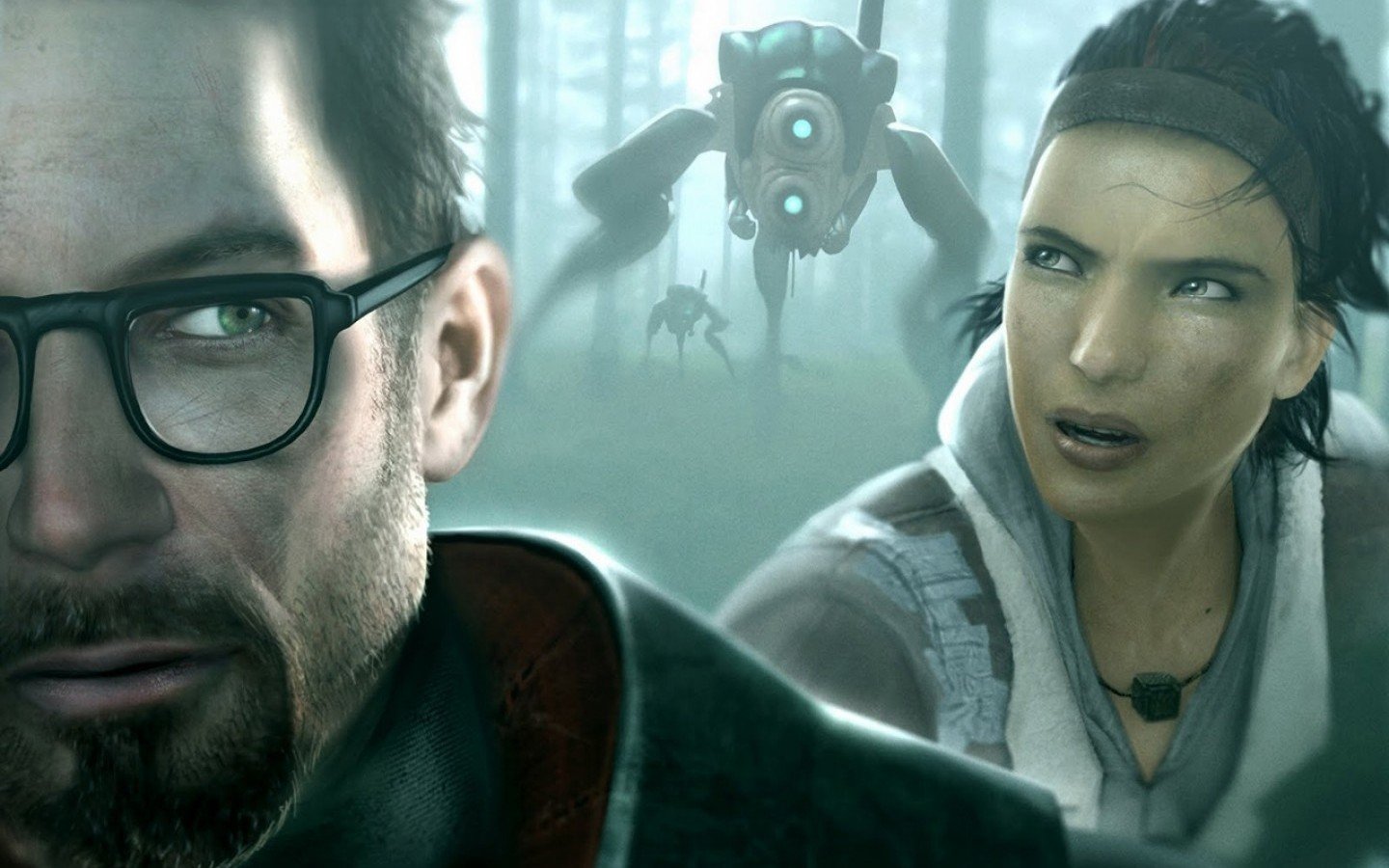 Gordon Freeman, Alyx Vance, Half Life, Half Life 2, Video games Wallpaper