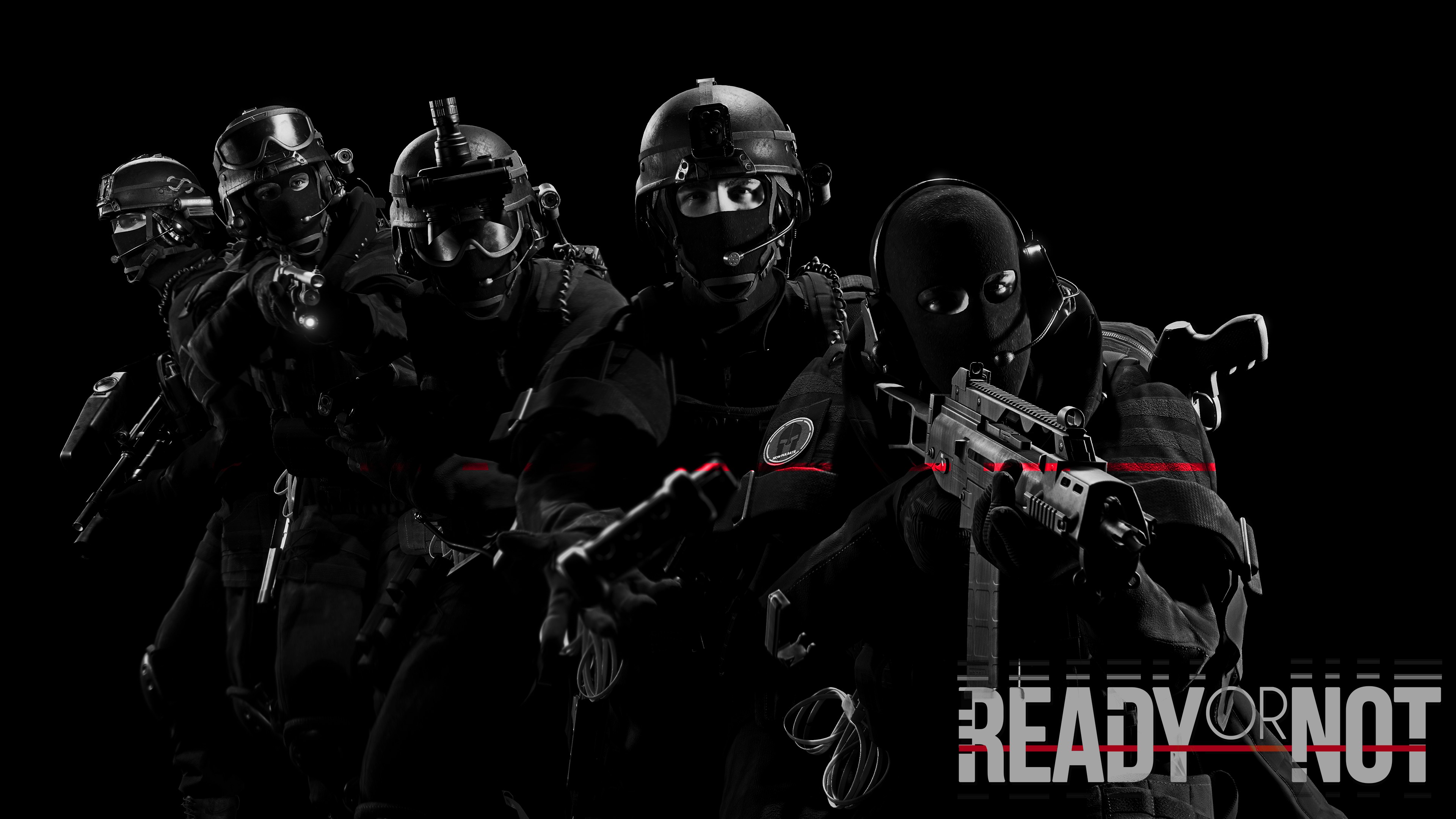 police, Ready or Not, SWAT, Heckler & Koch G36C Wallpaper