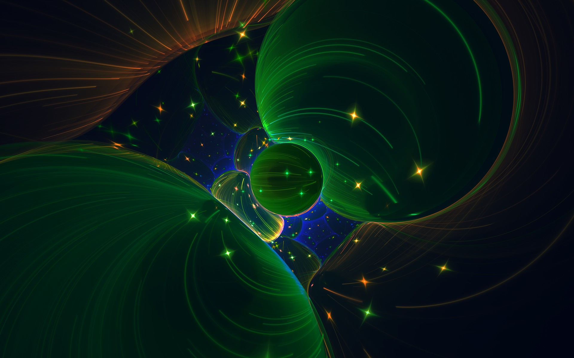 abstract, Fractal, Digital art Wallpaper