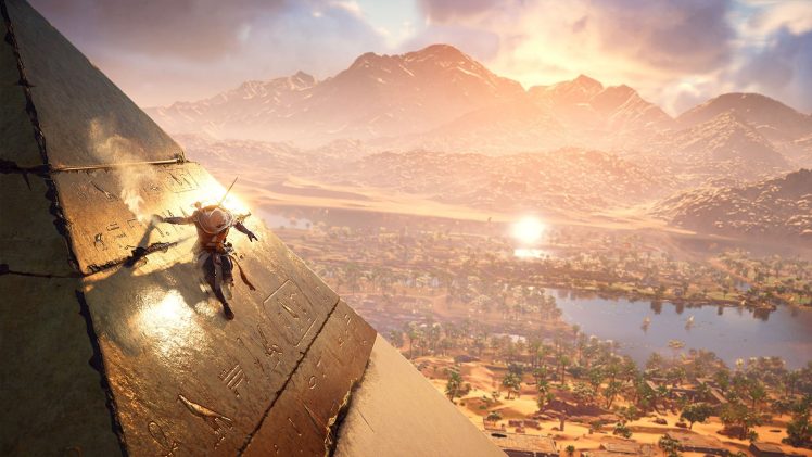 Assassins Creed, Ubisoft, Desert, Assassin&039;s Creed: Origins HD Wallpaper Desktop Background