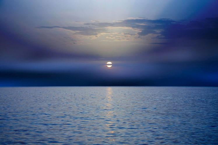 Sun, Sky, Sea, Sunset, Greece HD Wallpaper Desktop Background