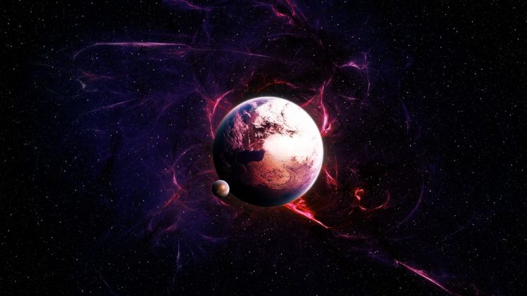 planet, Stars HD Wallpaper Desktop Background